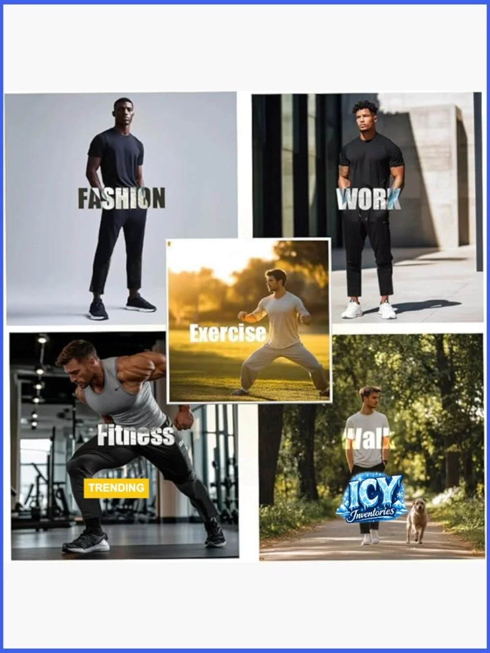 Lightweight Quick Dry Polyester Sweatpants Joggers with Pockets